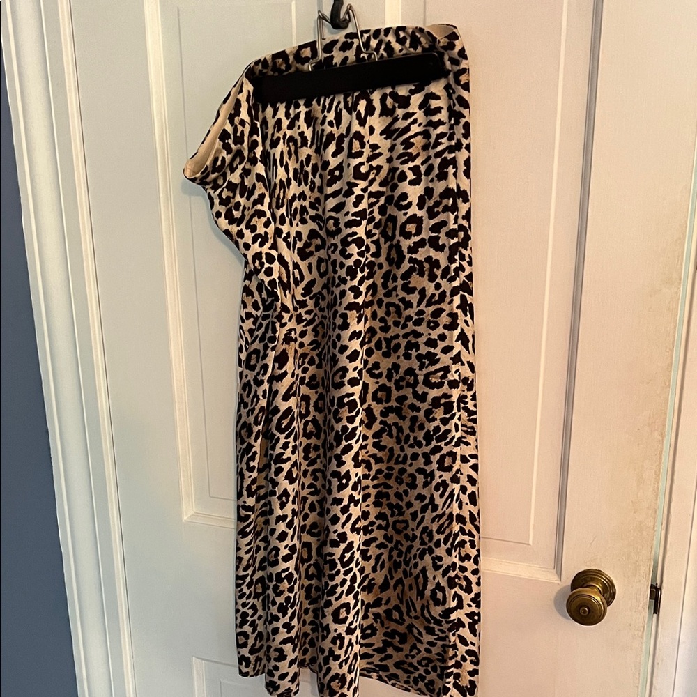 J. Crew Gwenyth skirt leopard print NWT